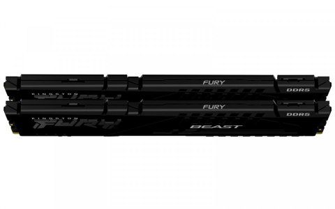 Kingston Pamięć DDR5 Fury Beast 64GB(2*32GB)/6400 CL32 EXPO czarna