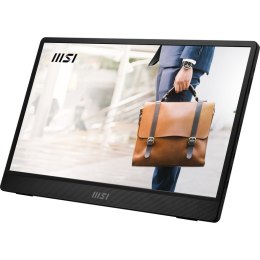 MSI Pro MP161 E2 Przenośny monitor Czarny 39,6 cm (15.6