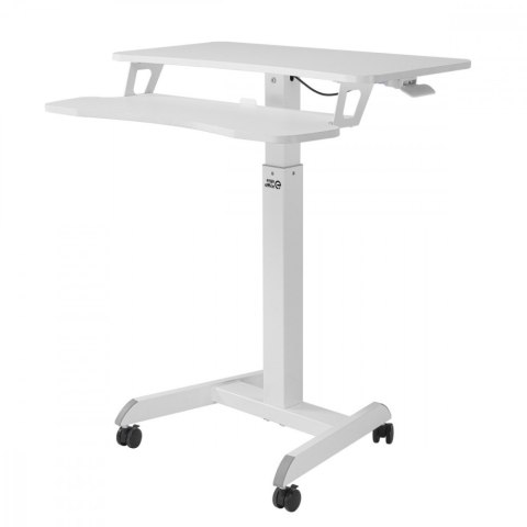 Maclean Mobilna stacja robocza z regulacją wysokości Ergo Office ER-444W