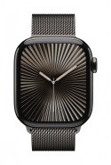 Apple Watch Series 10 GPS + Cellular, koperta 46 mm z tytanu w kolorze łupkowym z bransoletą mediolańską w kolorze tytanu łupkowego - 