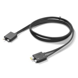 Lenovo 4X91K16970 kabel Thunderbolt 0,7 m 40 Gbit/s Czarny