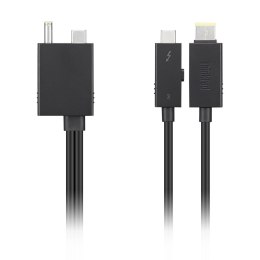 Lenovo 4X91K16970 kabel Thunderbolt 0,7 m 40 Gbit/s Czarny