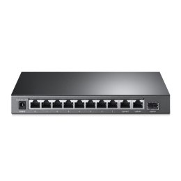 TP-Link TL-SG1210MP łącza sieciowe Nie zarządzany Gigabit Ethernet (10/100/1000) Obsługa PoE Czarny