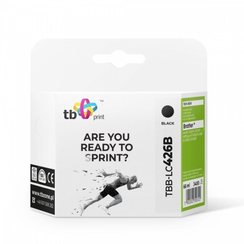 TB Print Tusz do Brother MFC-J4540DW TBB-LC426B 100% nowy czarny