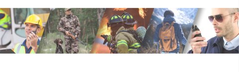 Krótkofalówka Baofeng BF-T25E niebieska, 2 sztuki