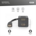 Digitus Kabel rozdzielacz/splitter HDMI HighSpeed 1080p 24Hz FHD Typ HDMI A/2xHDMI A M/Ż 0,2m Czarny