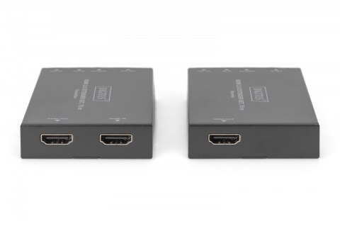 Digitus Przedłużacz / Extender HDMI 70m po skrętce kat.5e/6/7 4K 60Hz PoC (Power over Cable) (zestaw)