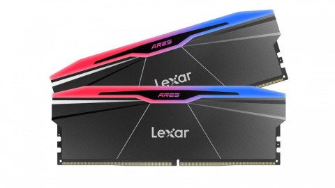 Lexar Pamięć DDR5 ARES RGB 32GB(2*16GB)/6000 CL26 czarna