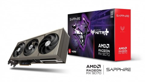 Sapphire Technology Karta graficzna Radeon RX 9070 NITRO+ 16GB OC GDDR6 256bit 2DP/2HDMI