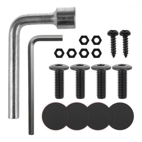 Maclean Podstawka biurkowa na monitor MC-493 regulacja wysokości, max 5kg, sprężyna gazowa