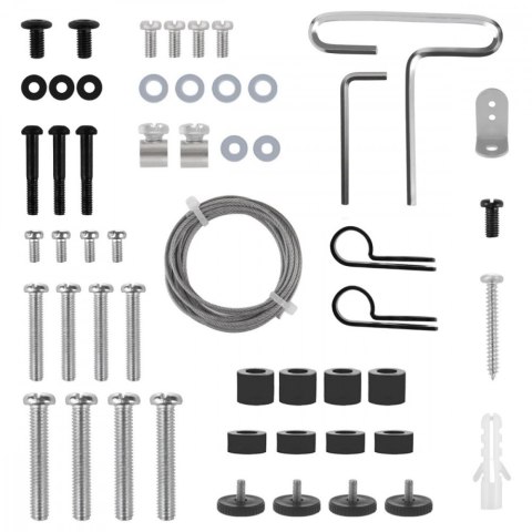 Maclean Stojak podłogowy do TV 32-70' 40kg, MC-494 max VESA 400x400