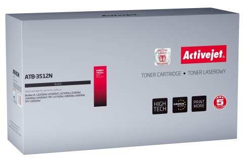 Activejet ATB-3512N Toner (zamiennik Brother TN-3512; Supreme; 12000 stron; czarny)