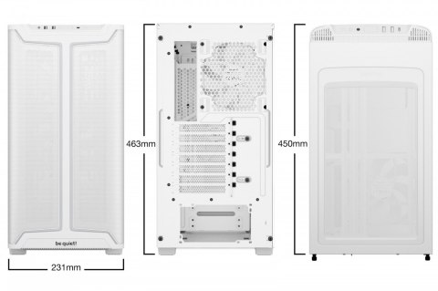 Be quiet! Obudowa Pure Base 501 DX biała