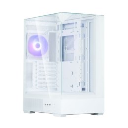 Zalman Obudowa P40 Prism Mid-Tower szkło hartowane biała