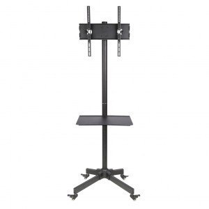 ART Stolik/wózek na kółkach + uchwyt do TV 23-55" 25 kg S-09