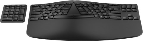 Klawiatura HP 960 Ergonomic Wireless Keyboard bezprzewodowa czarna 37E755AA