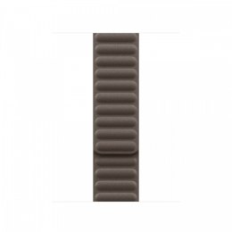 Apple Pasek karbowany magnetyczny w kolorze szarobrązowym do koperty 42 mm - rozmiar M/L