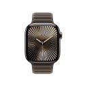 Apple Pasek karbowany magnetyczny w kolorze szarobrązowym do koperty 42 mm - rozmiar M/L
