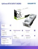 Gigabyte Karta graficzna GeForce RTX 5070 Ti AERO OC 16G 256BIT GDDR7 3DP/HDMI