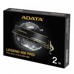 Adata Dysk SSD LEGEND 900 Pro 2TB PCIe 4x4 7.4/6.5 GB/s M2