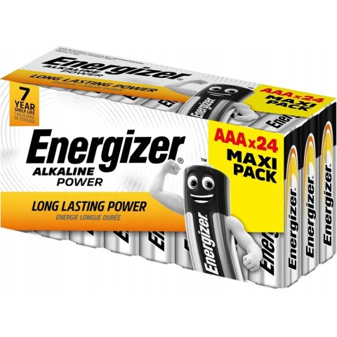 Energizer Baterie alkaliczne LR03/AAA BOX 24szt.