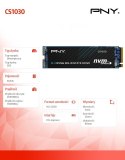 PNY Dysk SSD 512GB M.2 2280 PCIe M280CS1030-512-BLK BULK