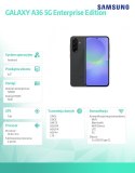 Samsung Smartfon Galaxy A36 5G 6/128GB Enterprise Edition czarny