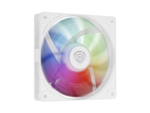 Natec Wentylator GENESIS OXAL 120 ARGB biały