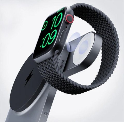 AUKEY LC-MC312 Slim 3w1 ładowarka bezprzewodowa MagSafe Qi2 15W + ładowarka PD 30W + Etui