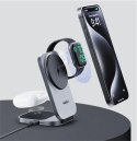 AUKEY LC-MC312 Slim 3w1 ładowarka bezprzewodowa MagSafe Qi2 15W + ładowarka PD 30W + Etui