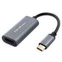 Qoltec Adapter aluminiowa przejściówka USB-C na HDMI 4K | 60Hz | 32AWG