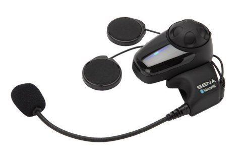 Interkom Motocyklowy Sena SMH10-10 Bluetooth 3.0 900M z mikrofonem na pałąku, zestaw na 1 kask