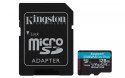 Kingston Karta microSD 128GB CanvasGo! Plus 200MB/s A2 U3 V30 + adapter