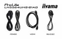 IIYAMA Monitor 55 cali LH5564UHS-B1AG, 24/7,VA,ANDROID14,4K,500cd,5000:1, 2xHDMI ,USB-C,RJ45, RS-232c, IR, 2x10W, 2xUSB, UCHWYT ŚCIE