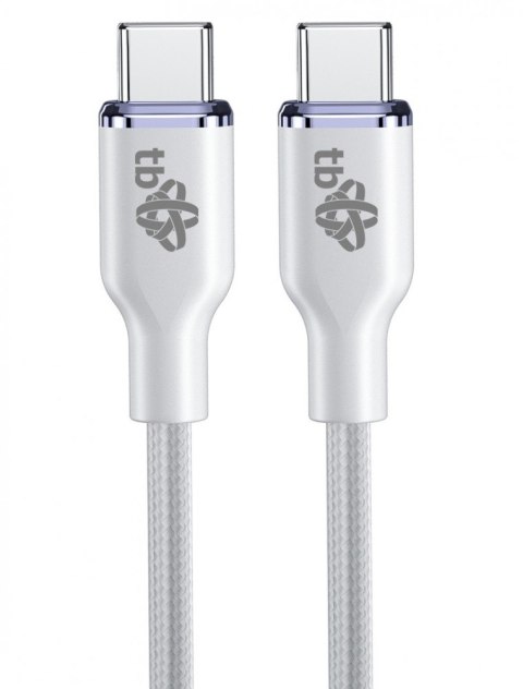 TB Kabel USB C - USB C 60W Glamour 1.5m biały