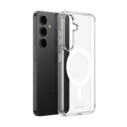 CRONG Etui Crystal Shield Magnetic Samsung Galaxy S25+ MagSafe przezroczyste