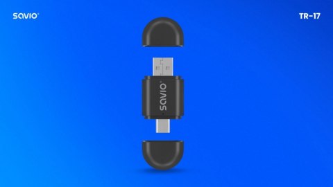 Savio Adapter bezprzewodowy CarPlay & Android Auto TR-17