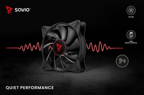 Savio Wentylator BLADE 120mm 4-pin PWM