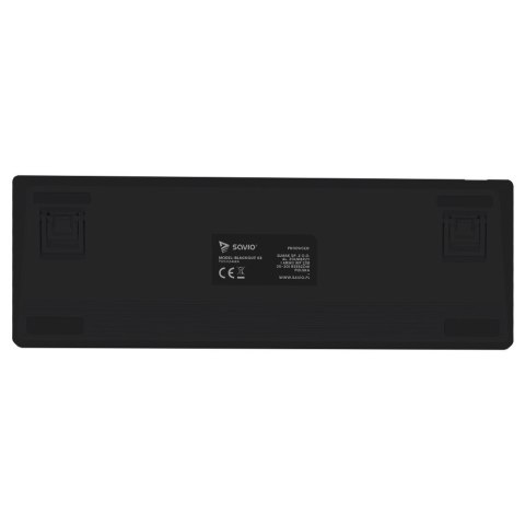 Savio Klawiatura mechaniczna BLACKOUT X2 OUTEMU Red, Hot Swap