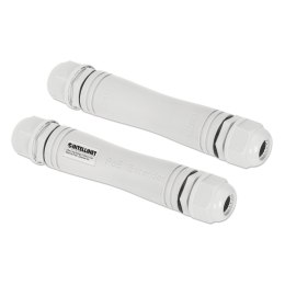 ŁĄCZNIK RJ45 POE ZEWN. IP67 X2