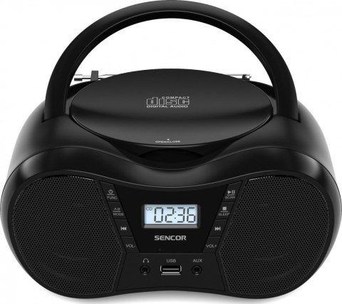 Sencor Radioodtwarzacz CD SPT 2300 BK CD/MP3/USB/BT Radio FM