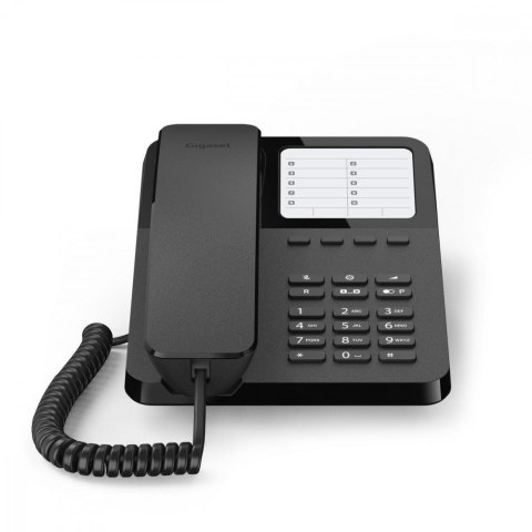 Gigaset Telefon przewodowy Desk400 Czarny