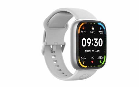 EcoWatch Smartwatch EW06 srebrny