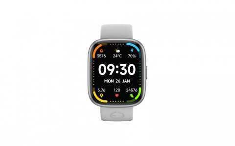 EcoWatch Smartwatch EW06 srebrny