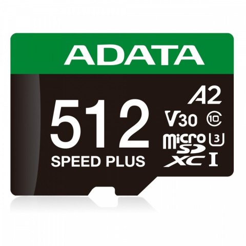 Adata Karta microSD Speed Plus 512GB UHS1 U3 V30 A2 180/160 MB/s