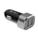CRONG Ładowarka samochodowa Power Car Charger 24W - 2xUSB 2.4A