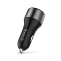 CRONG Ładowarka samochodowa Power Car Charger 63W USB-C PD 45W + USB QC 3.0 18W
