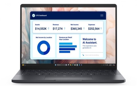 Dell Laptop Dell Pro 13 Premium PA13250 Win11Pro Ultra 5 236V/16GB/512GB SSD G4/13.3 FHD+/Arc/FgrPr/Cams&Mic/WLAN+BT/BcklKb/3C/vPro/3