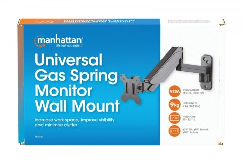 Manhattan Uchwyt ścienny do TV 17-32cali LED/LCD 9kg obrotowy gazowy