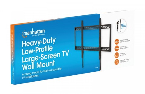 Manhattan Uchwyt ścienny do TV 60-100cali LED/LCD 100kg slim 32mm